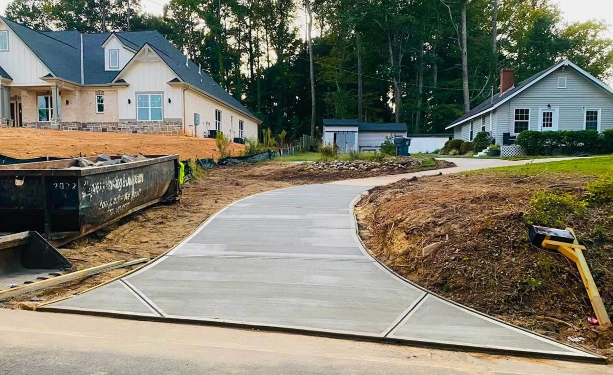 Professional concrete driveway installation in Apopka, FL